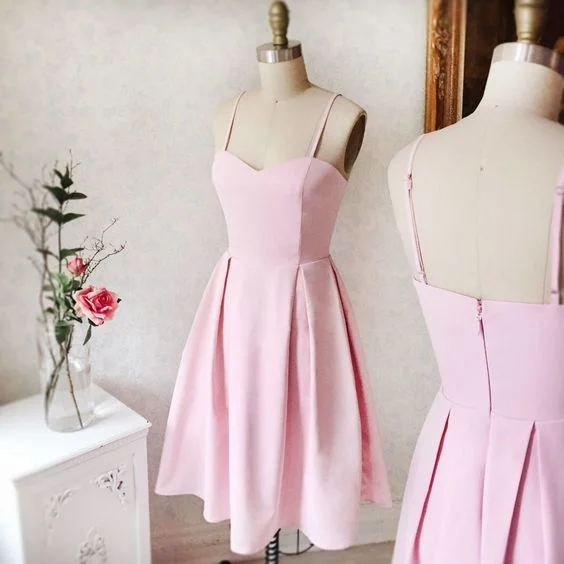 Charming homecoming Dress, A Line Pink Short Homecoming Dress, Spaghetti Straps Gown cg1972 Charming homecoming Dress, A Line Pink Short Homecoming Dress, Spaghetti Straps Gown cg1972