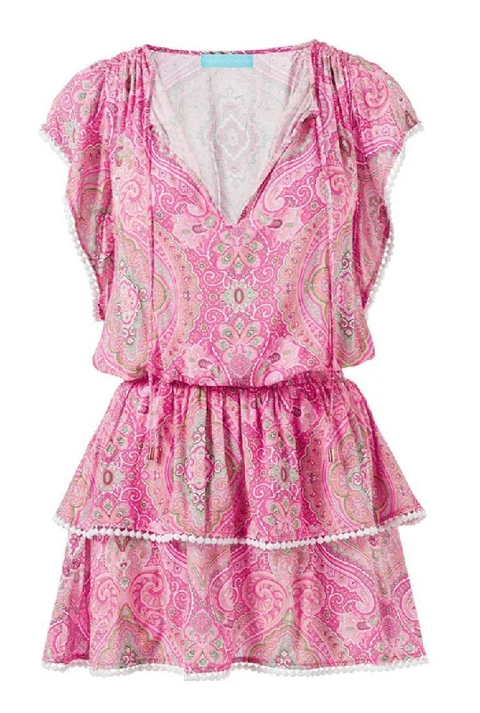 Keri Blush Paisley Dress