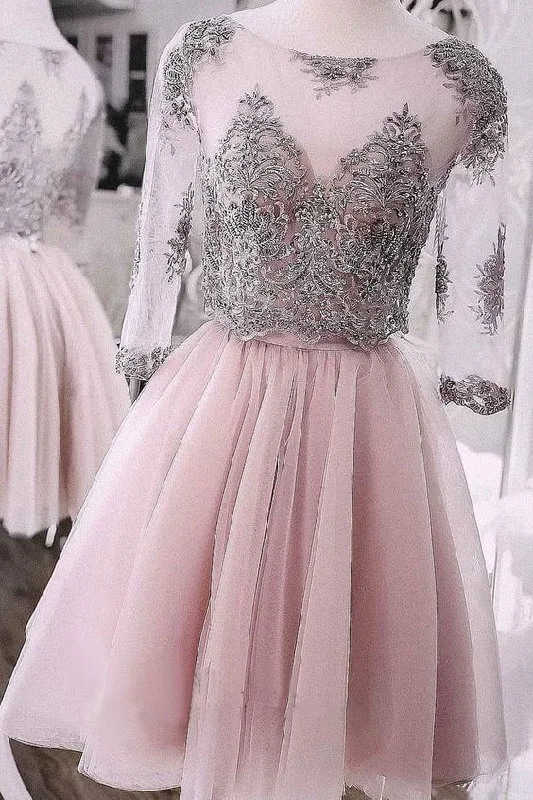 Two Pieces Short homecoming Dress Cute Lace Homecoming Dress Tulle Cocktail Dresses cg1990 Two Pieces Short homecoming Dress Cute Lace Homecoming Dress Tulle Cocktail Dresses cg1990