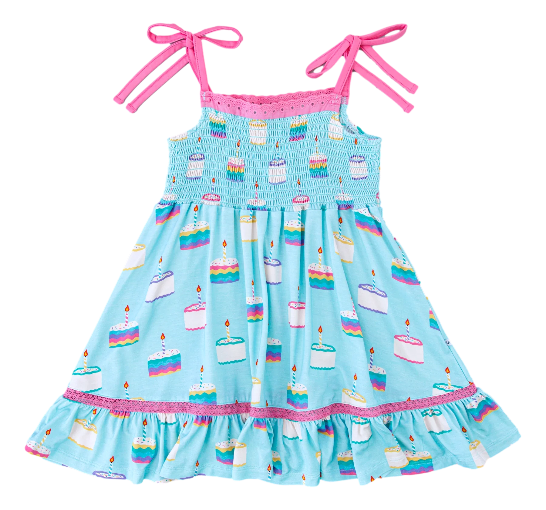 Harlow Smocked Birdie Dress