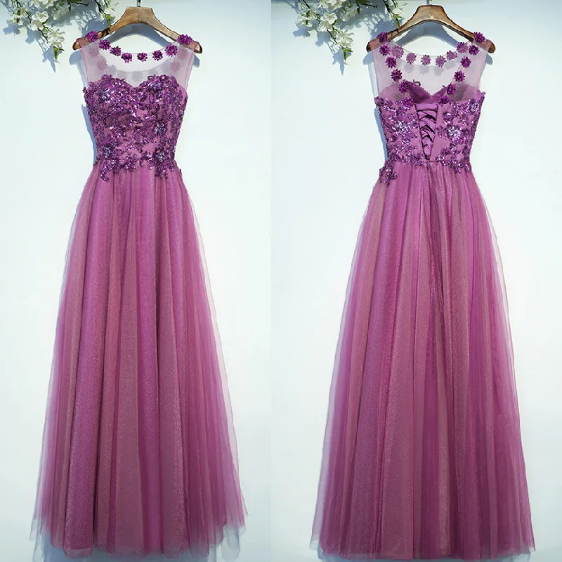 New Arrival Formal Cheap Elegant Lace Up Back Long Prom Dresses, BGP026