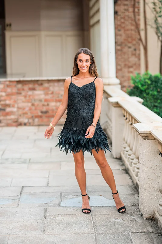 Hold Me Tight  Dress - Black