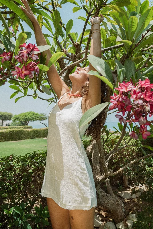 Cocktails & Dreams Dress in White