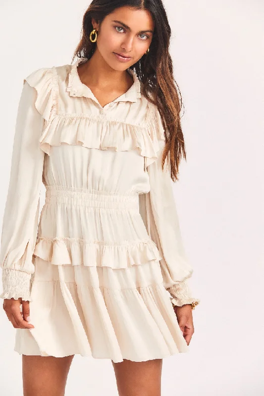 Raegan Dress Cream