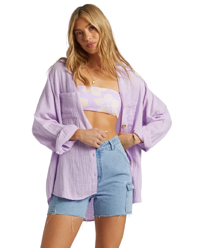 Swell Shirt in Tulip Relaxed Fit Short Tunic