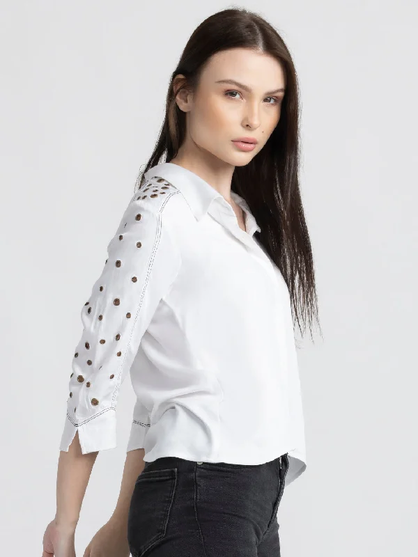 Camilla Shirt Casual Boxy Short Shirt