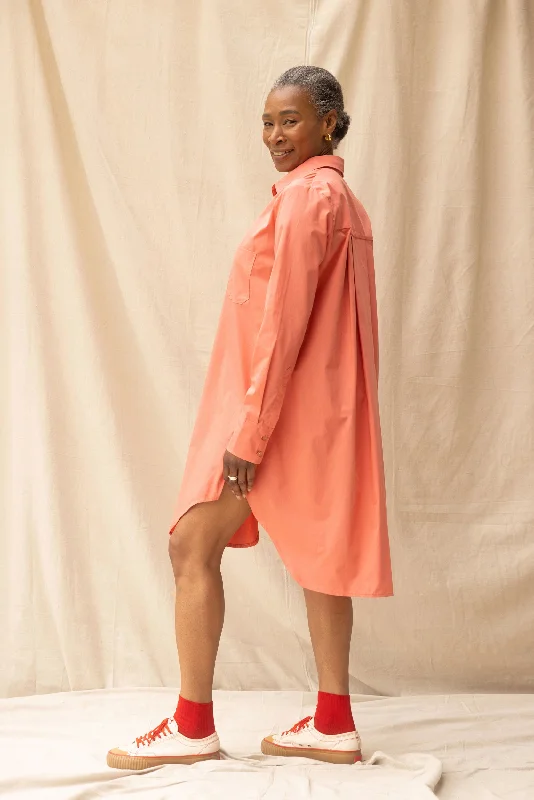 Ever Shirt | Watermelon (S only) Fashionable Draped Short Sleeve