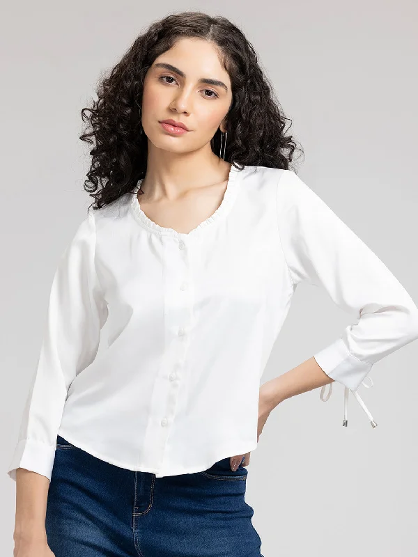 Ines Shirt Modern Casual Short Sleeve