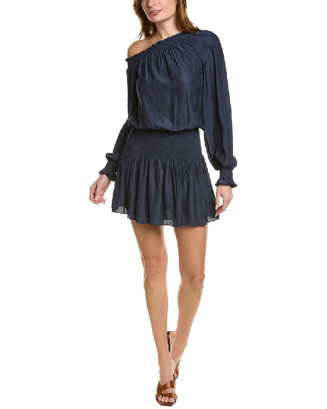 Ramy Brook Janell Mini Dress Trendy Mini Dress with Belt