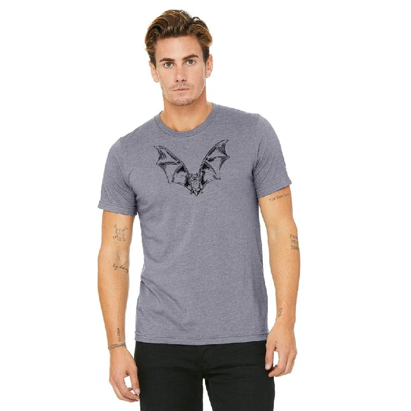 Bat Unisex T-Shirt Jersey Fabric Tulle Fabric Batik Fabric