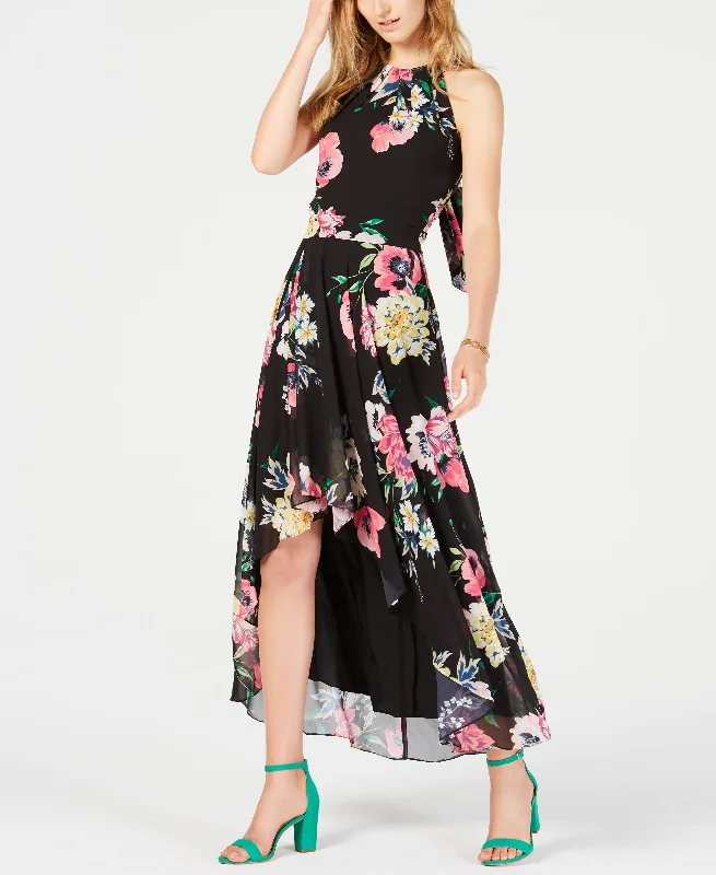 High Low Maxi Dress Fashionable Off-Shoulder Maxi Dress