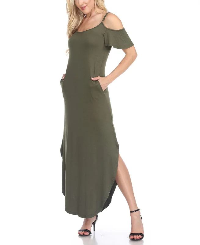 Lexi Maxi Dress Stylish Pleated A-Line Maxi Dress