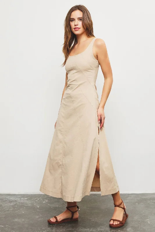 MS Square Neck Maxi Dress Trendy Maxi Dress with Bow