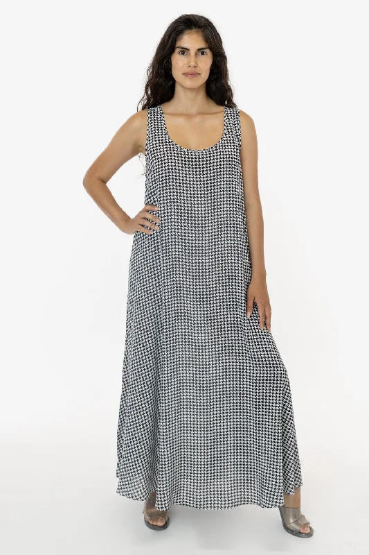 RPR02 - Rayon A-Line Maxi Dress Cozy Ribbed Maxi Dress