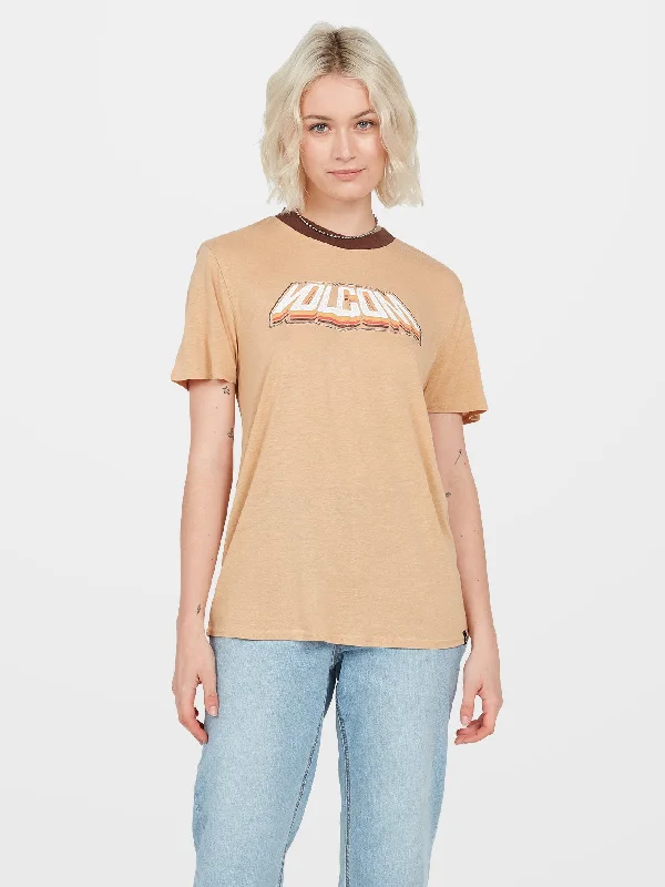 Tern N Bern T-shirt - HAZELNUT Graphic Embroidered Appliqued