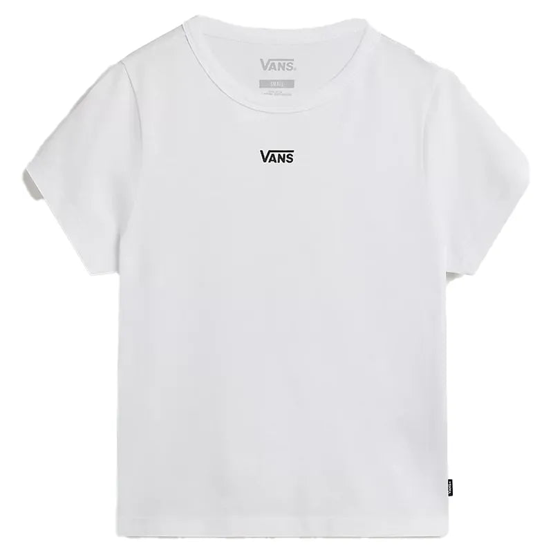 Vans Basic Mini Tee - White Sequined Glittery Shiny