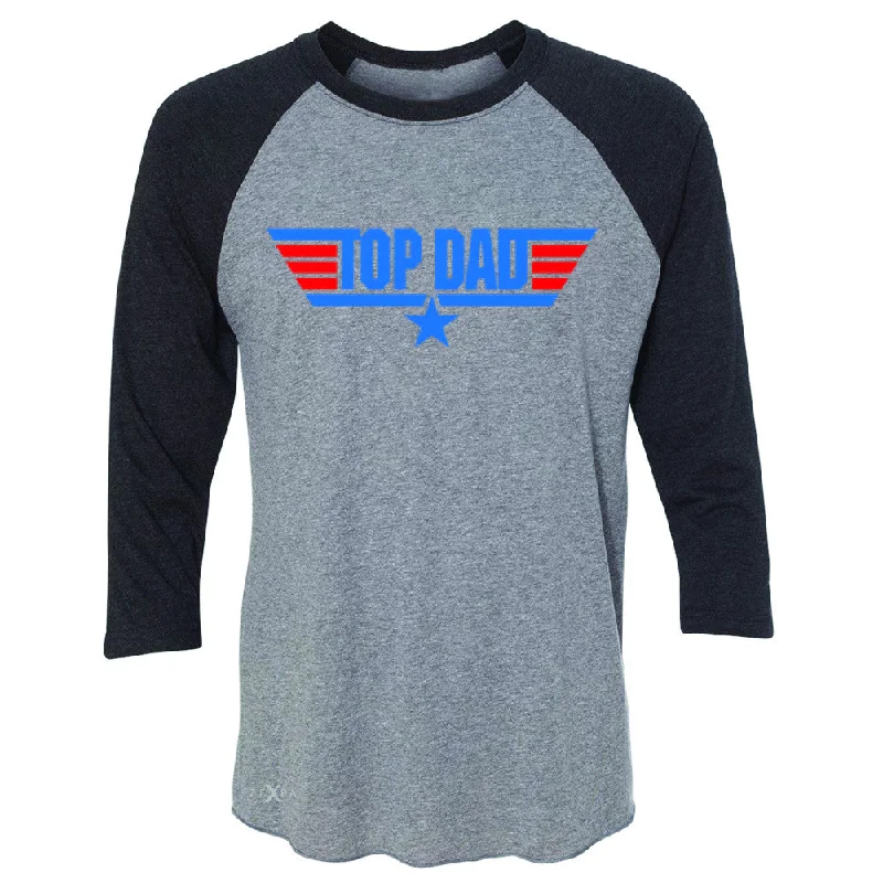 Zexpa Apparel™ Top Dad - Only for Best Fathers 3/4 Sleevee Raglan Tee Father's Day Tee Graphic T-Shirt Round Neck Polyester Zexpa Apparel™ Top Dad - Only for Best Fathers 3/4 Sleevee Raglan Tee Father's Day Tee Graphic T-Shirt Round Neck Polyester