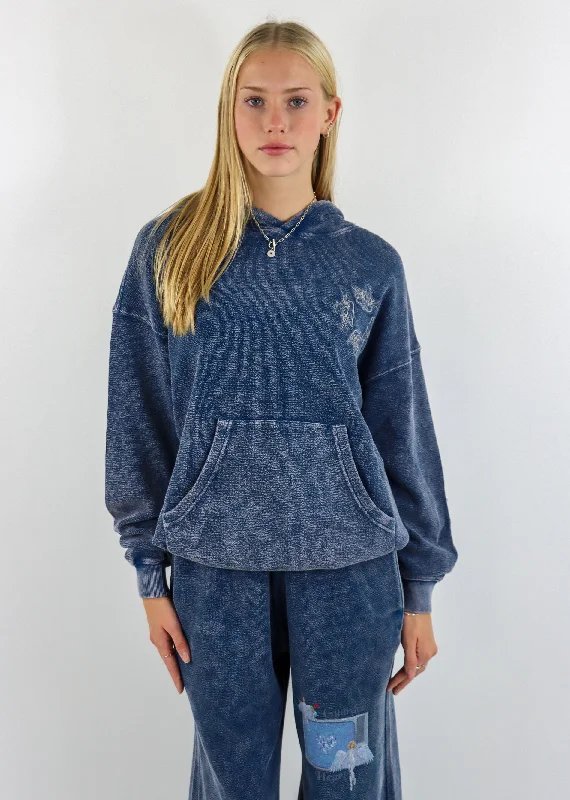 Boys Lie Guarded Angel Interlock Racer Hoodie ★ Vintage Midnight Hoodie with Elastic Waist Stretchable Comfortable Boys Lie Guarded Angel Interlock Racer Hoodie ★ Vintage Midnight Hoodie with Elastic Waist Stretchable Comfortable