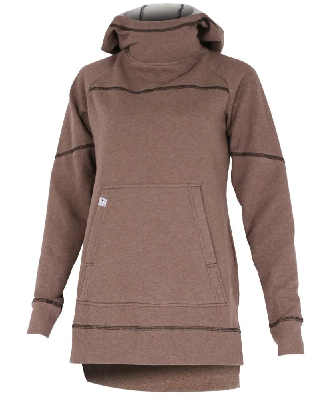 Hoody Tunic pour Femme MTN | Choco Mix Graphic Hoodie Design Print