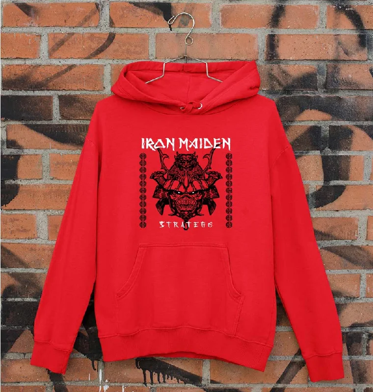 Iron Maiden Unisex Hoodie for Men/Women Hoodie with Belted Waist Structured Tailored