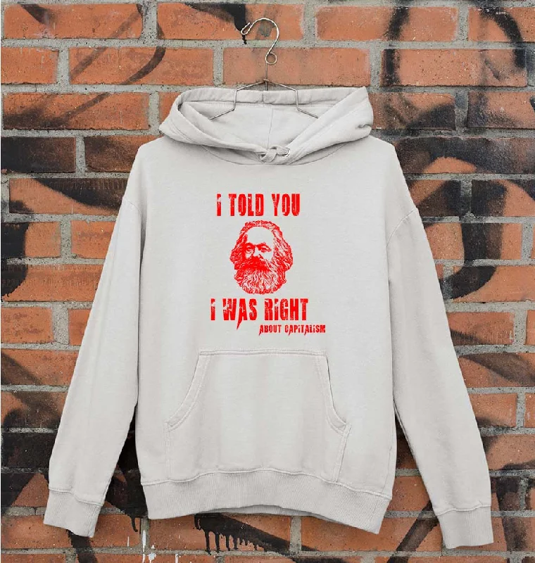 Karl Marx Unisex Hoodie for Men/Women Hoodie Jacket Zipper Layering