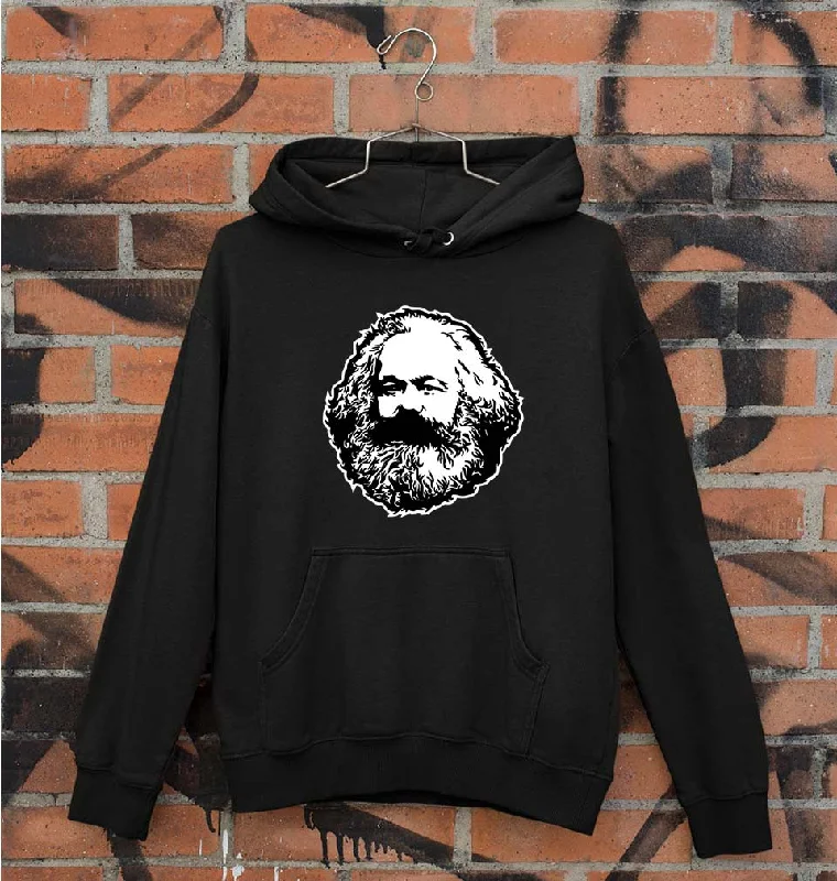 Karl Marx Unisex Hoodie for Men/Women Hoodie with Turtle Neck Cozy Winter