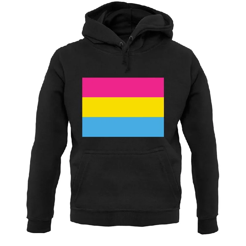 Lgbt Flags Pan Sexual Unisex Hoodie Hoodie with Pattern Geometric Abstract