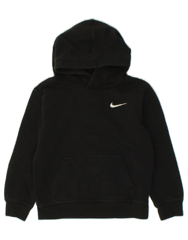 NIKE Boys Hoodie Jumper 5-6 Years Medium Black Cotton Hoodie with Rhinestones Sparkly Elegant NIKE Boys Hoodie Jumper 5-6 Years Medium Black Cotton Hoodie with Rhinestones Sparkly Elegant