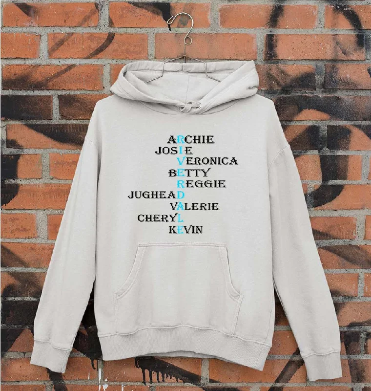 Riverdale Unisex Hoodie for Men/Women Hoodie with Hem Applique Textured Unique