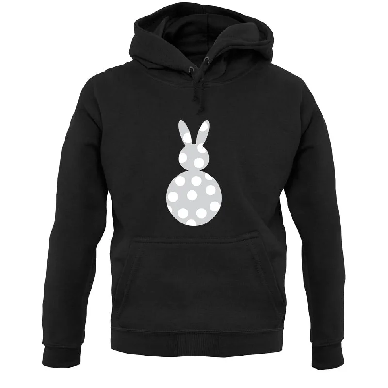 Spotty Bunny Unisex Hoodie Hoodie with Hem Patch Decorative Personalized