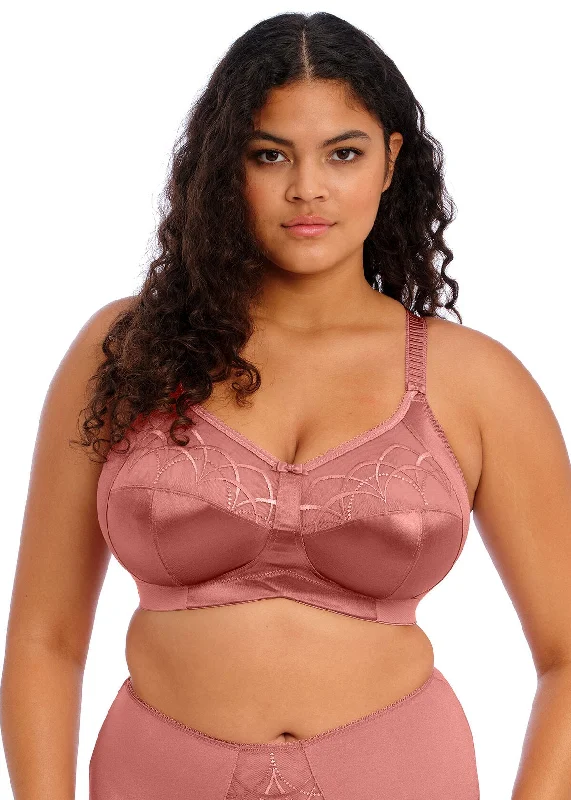 Cate Non-Wired Soft Cup Bra In Rosewood - Elomi Cozy Wire-Free Bra