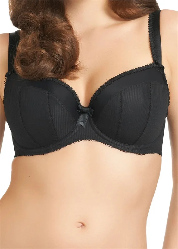 Freya Lauren Women`s Underwire Padded Half Cup Bra Sports Support Bra