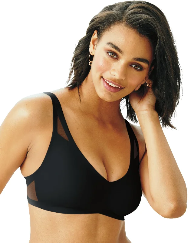 Hanes Ultimate® Ultra Light Comfort V-Neck Wirefree Bra Sexy Underwire Bra