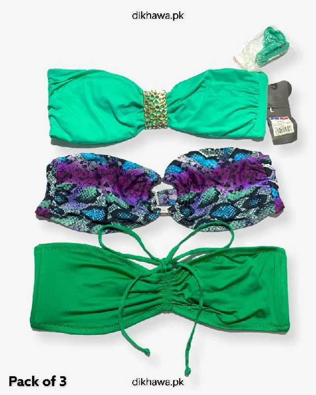 Pack Of 3 Stocklot Bikini Top Swimwear | Bikini Top Bundle | Imported Stock Branded Bikini Top Floral Bikini Top Pack Of 3 Stocklot Bikini Top Swimwear | Bikini Top Bundle | Imported Stock Branded Bikini Top Floral Bikini Top