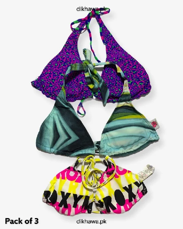 Pack Of 3 Stocklot Bikini Top Swimwear | Bikini Top Bundle | Imported Stock Branded Bikini Top Sexy Monokini Swimsuit Pack Of 3 Stocklot Bikini Top Swimwear | Bikini Top Bundle | Imported Stock Branded Bikini Top Sexy Monokini Swimsuit