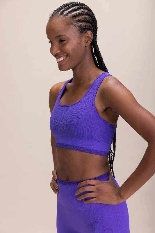 Seamless Contour Sports Bra Sexy Mesh Bra