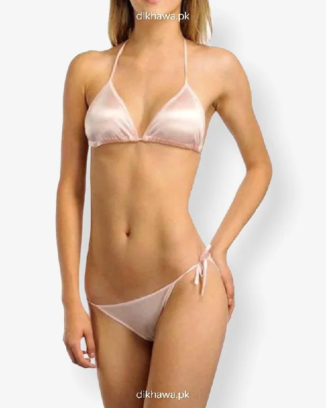 Sexy Bikini - Silk Padded Bikini & Swimwear - Skin Stylish Beachwear Set