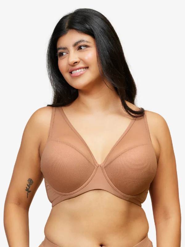 The Jolene - Perfect Plunge Underwire Bra Seamless Push-Up Bra