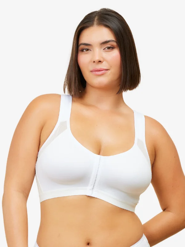 The Moira - Front-Closure Posture Back Support Bra Soft Cup Bra