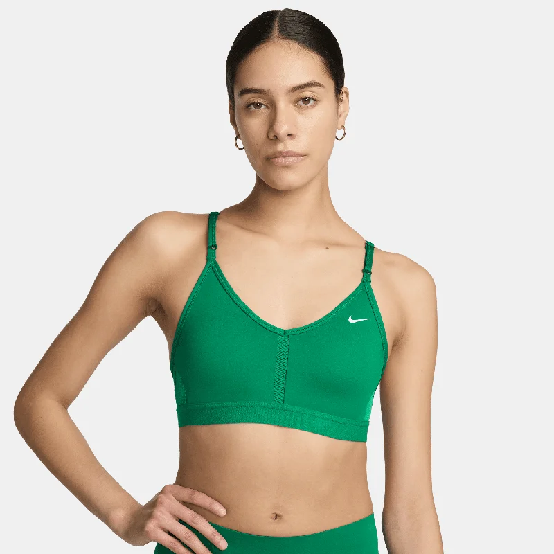 Women's Indy Light-Support Padded V-Neck Sports Bra Trendy Sports Bra