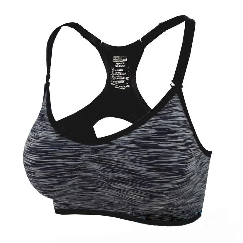 Women's Sports Bra For Running, Yoga, Gym with Adjustable Straps Soft Cup Bra