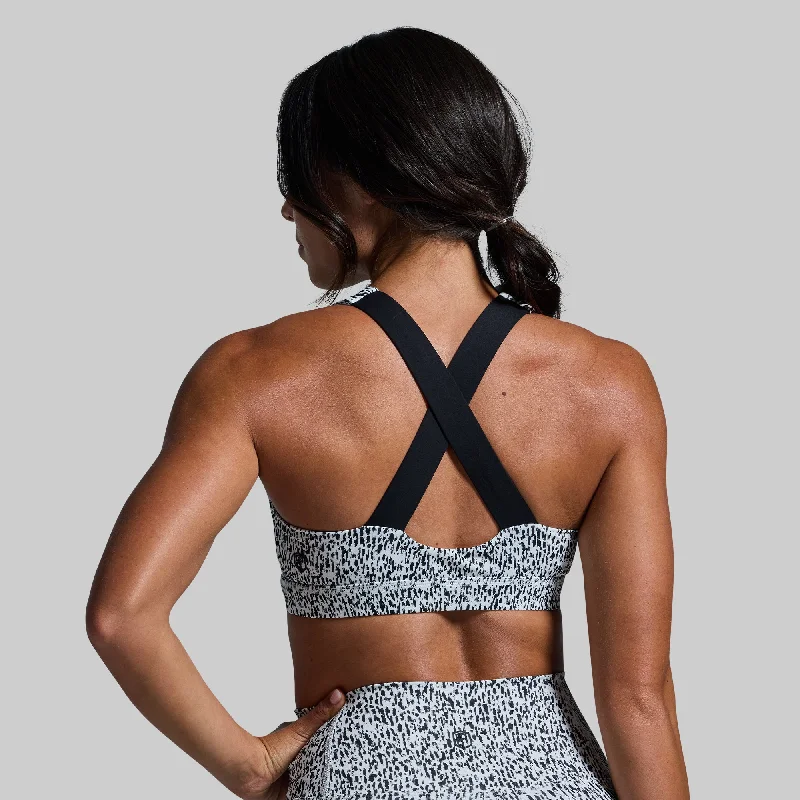 Your Essential Sports Bra (Spotted) Lightly Padded Bra