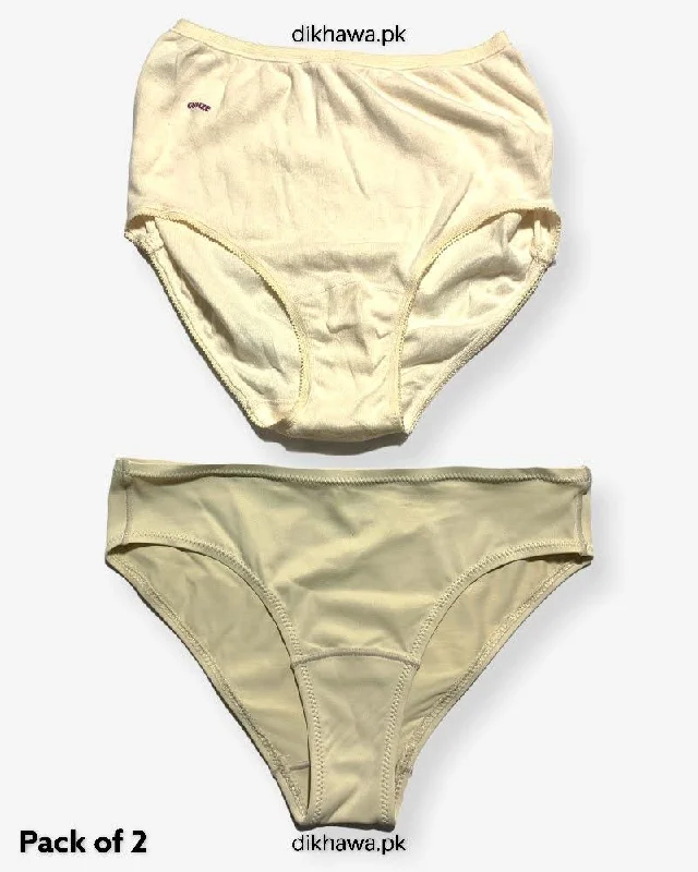 Pack of 3 Imported Stocklot Branded Jersey Panty Bikini Style Sexy Thong Panty Swimwear Panty Quick-Dry Tankini