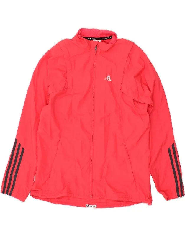 ADIDAS Womens Clima 365 Tracksuit Top Jacket UK 16 Large Pink Polyester Insulated Jacket Fitted Jacket Loose Jacket ADIDAS Womens Clima 365 Tracksuit Top Jacket UK 16 Large Pink Polyester Insulated Jacket Fitted Jacket Loose Jacket