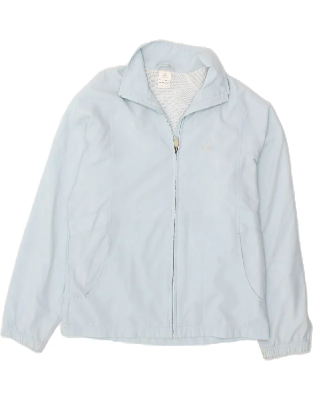 ADIDAS Womens Tracksuit Top Jacket UK 8 Small Blue Polyester Satin Jacket Silk Jacket Chiffon Jacket ADIDAS Womens Tracksuit Top Jacket UK 8 Small Blue Polyester Satin Jacket Silk Jacket Chiffon Jacket