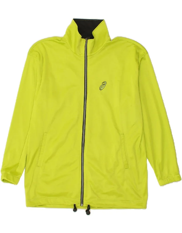 ASICS Womens Tracksuit Top Jacket UK 18 XL Green Chenille Fabric Brocade Fabric Lace Fabric ASICS Womens Tracksuit Top Jacket UK 18 XL Green Chenille Fabric Brocade Fabric Lace Fabric