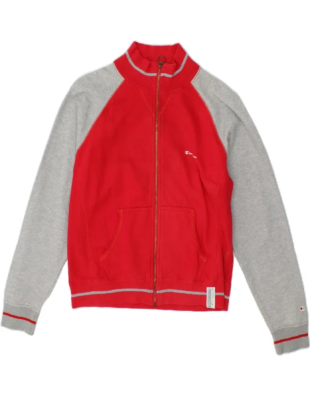 CHAMPION Womens Heritage Classics Tracksuit Top Jacket UK 16 Large Red Denim Jacket Leather Jacket Suede Jacket CHAMPION Womens Heritage Classics Tracksuit Top Jacket UK 16 Large Red Denim Jacket Leather Jacket Suede Jacket