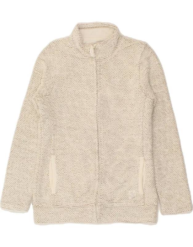 WEIRD FISH Womens Tracksuit Top Jacket UK 8 Small Beige Cotton Striped Jacket Polka Dot Jacket Floral Jacket WEIRD FISH Womens Tracksuit Top Jacket UK 8 Small Beige Cotton Striped Jacket Polka Dot Jacket Floral Jacket