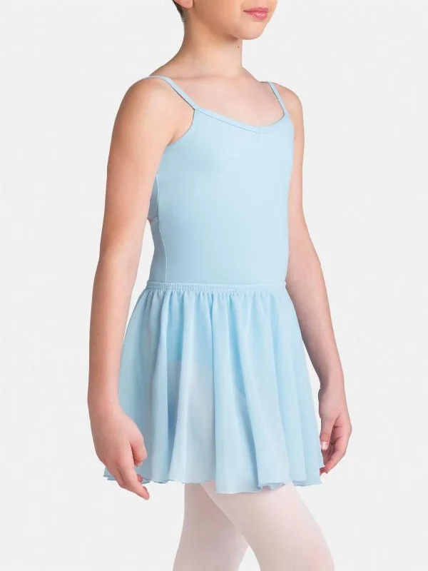 Capezio Pull On Ballet Skirt Child 11152C flowy skirt hem