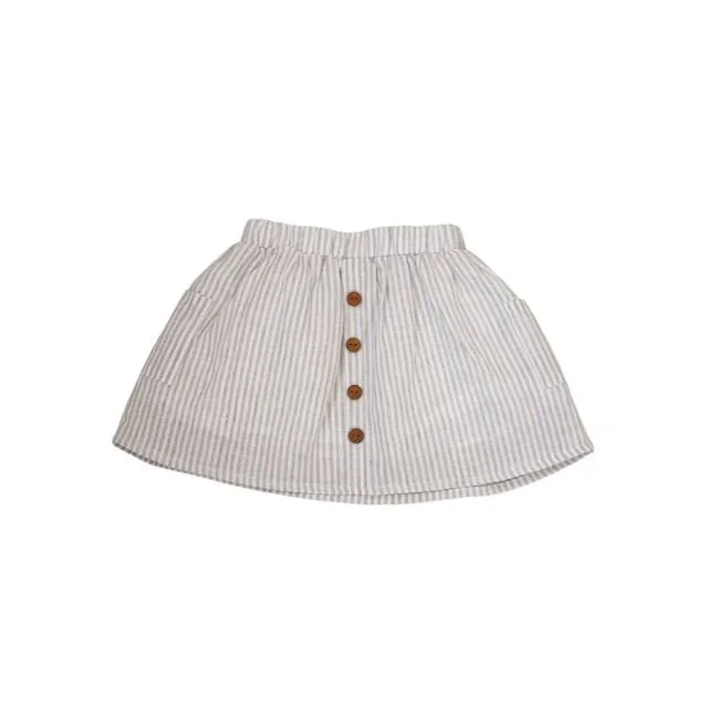 Karibou Kids Whimsy Skirt - Striped corduroy skirt durable